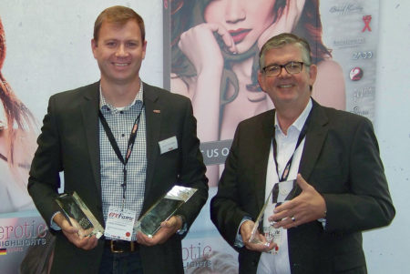 eroFame 2014 in Hannover:  Drei Auszeichnungen für den ORION Großhandel