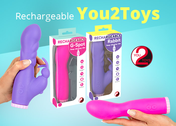 ORION Wholesale: “Rechargeable Vibes” from You2Toys with 100 different kinds of vibrations!