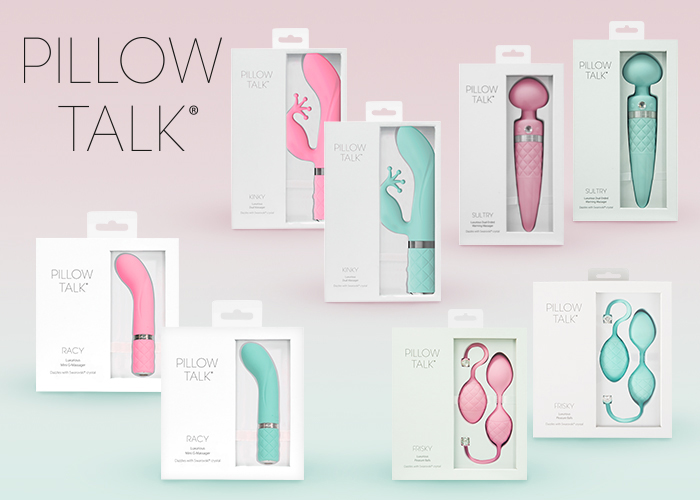 Sex toys “Pillow Talk” from BMS also available at ORION
