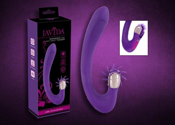 New from ORION Wholesale: JAVIDA “Warming Vibe” with Clit Tickler