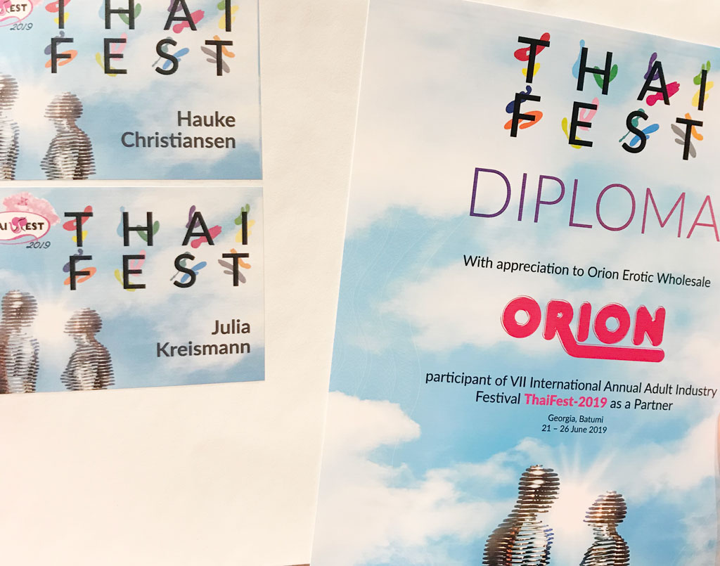 Power-Tage für den ORION Großhandel auf dem Thaifest in Georgien