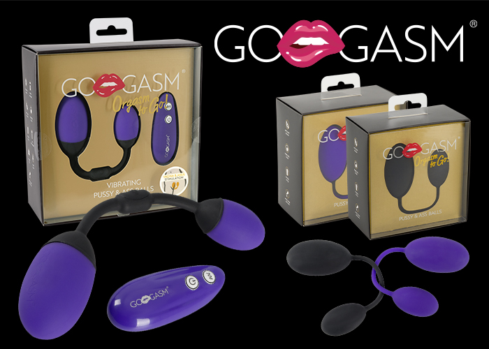 “GoGasm P&A Balls” – double pleasure now with vibration!