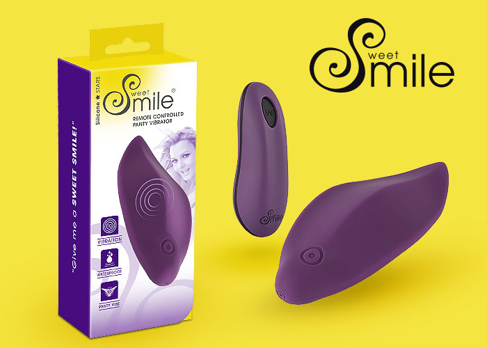 Panty-Vibrator mit Fernbedienung von „Sweet Smile“