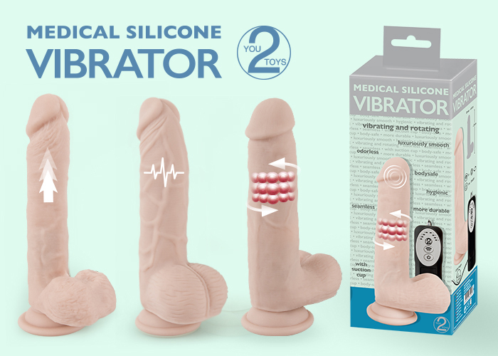 The realistic products from Medical Silicone now also with vibration