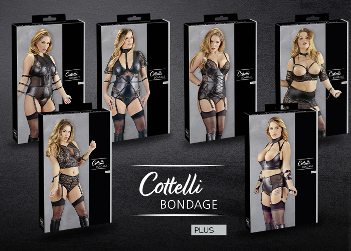 Cottelli Bondage: Lingerie for Captivating Moments of Pleasure – now in Plus Sizes