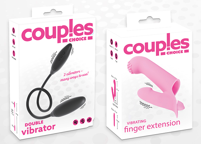 Two new sex toys from “Couples Choice” for couples who like experimenting