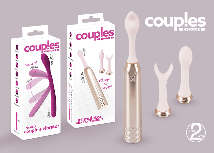 Zwei Neue Lovetoys von „Couples Choice“ für experimentierfreudige Paare