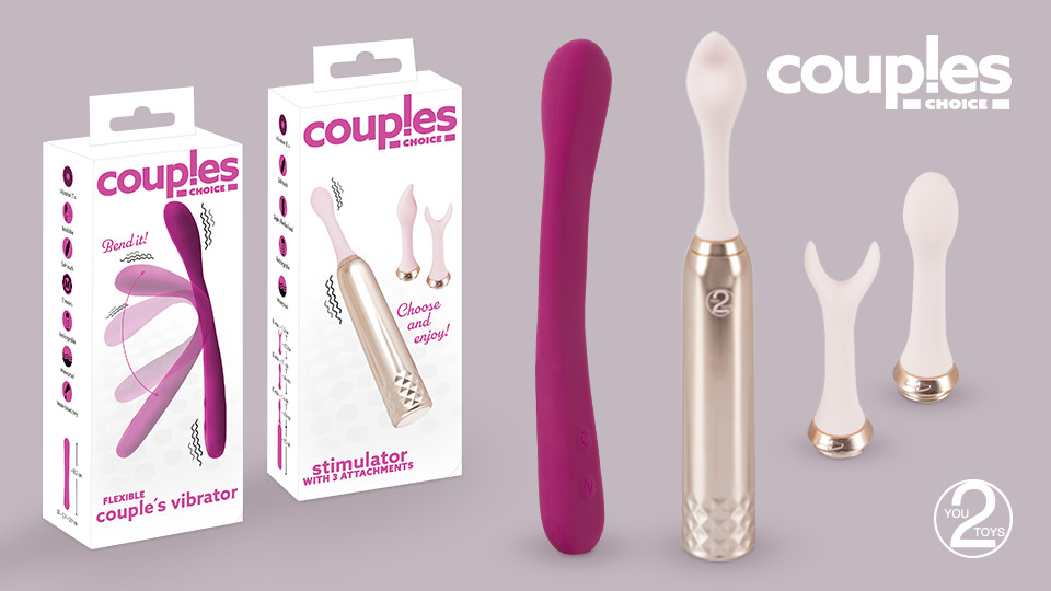 Zwei Neue Lovetoys von „Couples Choice“ für experimentierfreudige Paare