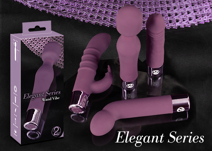 New vibrators from the “Elegant Series” – Beautiful designs that are very powerful 