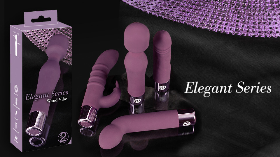 Neue Vibratoren von „Elegant Series“ – edles Design voller Power