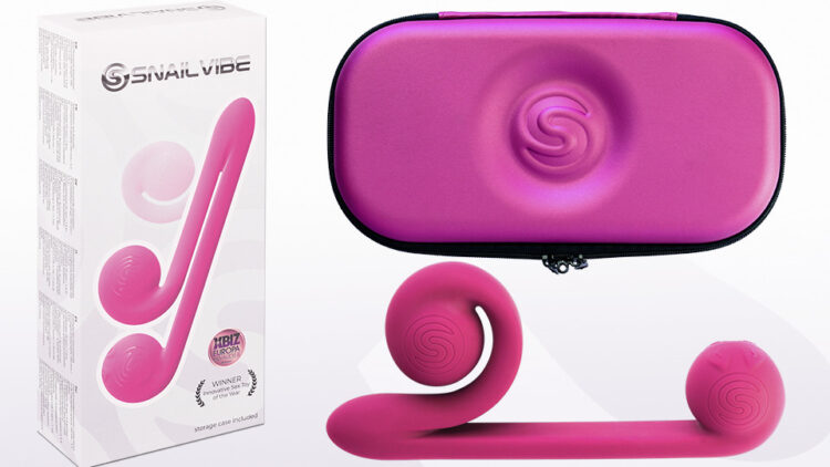 Flexibler Duo-Vibrator „Snail Vibe“ für synchrone Orgasmen