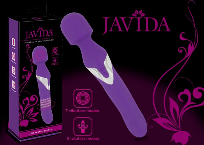 „Wand & Pearl Vibrator“ von JAVIDA