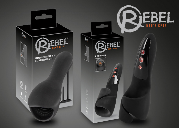 New sex toys from Rebel for special stimulation particularly for men 