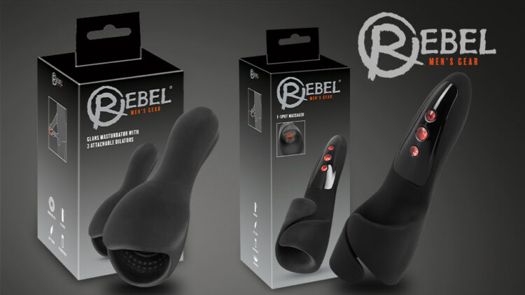 Neue Lovetoys von REBEL für die besondere Stimulation speziell für Männer