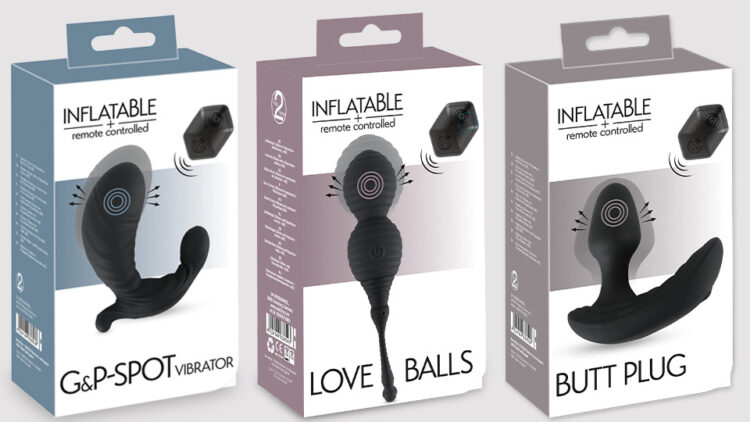 Aufpumpbare Lovetoys für die besondere Stimulation