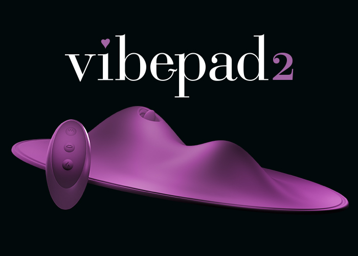 “vibepad 2” for even more stimulating, hands-free pleasure 