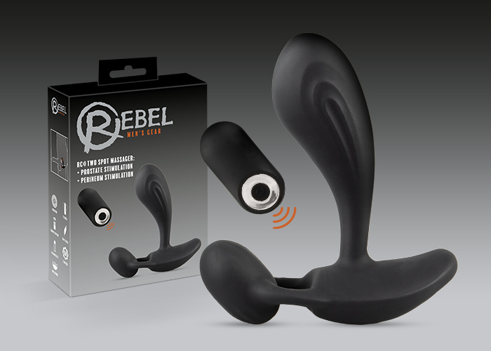 Analvibrator „RC Two Spot Massager“ von REBEL