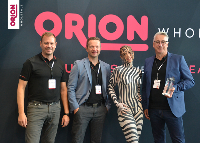 eroFame 2022: ORION Wholesale als „Wholesaler of the Year“ ausgezeichnet