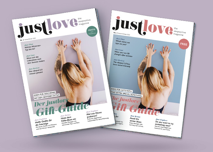 Free, neutral customer magazine: Second edition of the lifestyle magalog “justlove” available