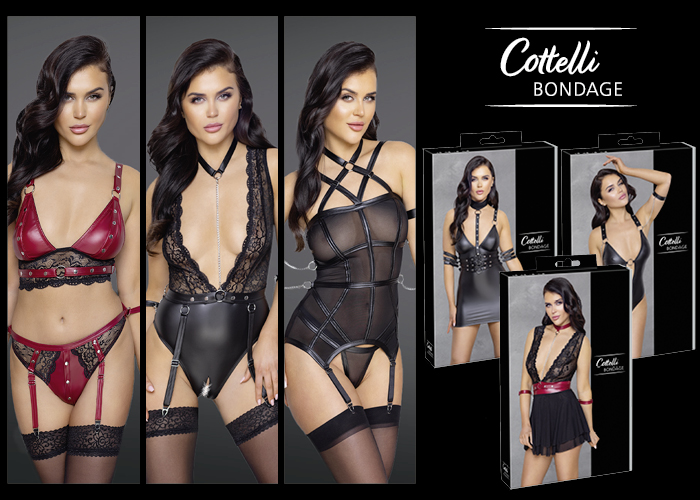 Cottelli Bondage: Neue Dessous für fesselnde Lustmomente