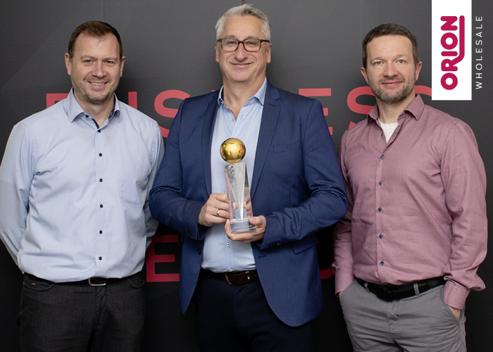 ORION Wholesale erneut als „Wholesaler of the Year“ ausgezeichnet