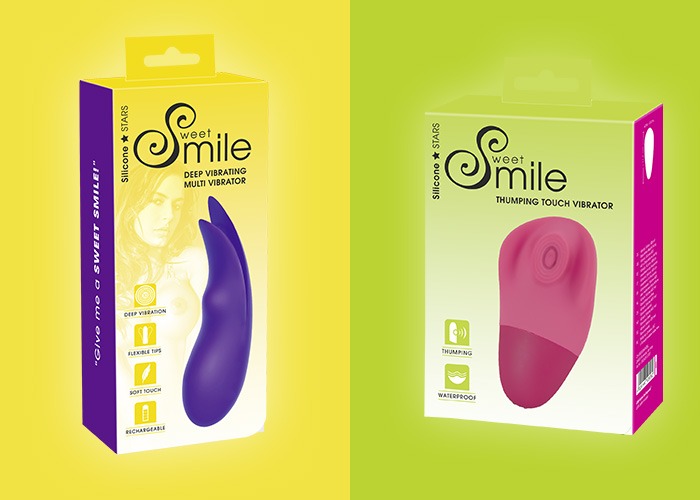 Two new sophisticated joy toys from Sweet Smile 
