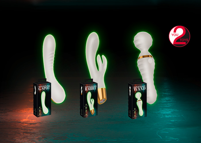 Vibrators “Glow in the Dark” for exciting and mysterious fun in the dark 