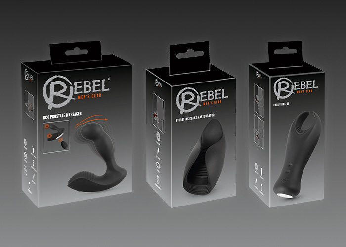 New additions to the men’s toy range from REBEL  