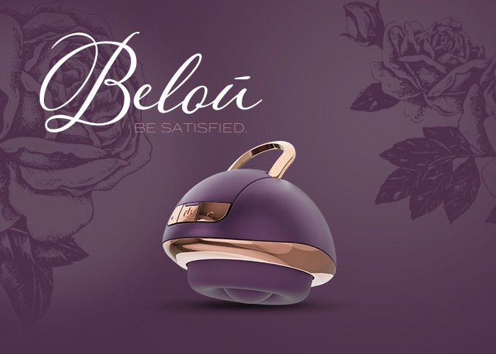Luxurious vibrations with the “Rotating Vulva Massager” from Belou 