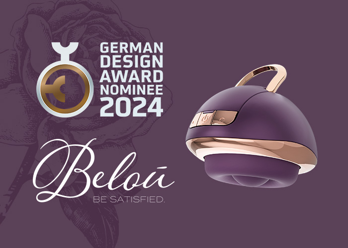 Belou „Rotating Vulva Massager“ nominiert für den German Design Award 2024