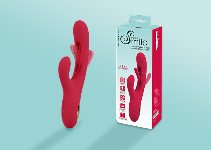 The innovative Rabbit Vibrator from Sweet Smile 