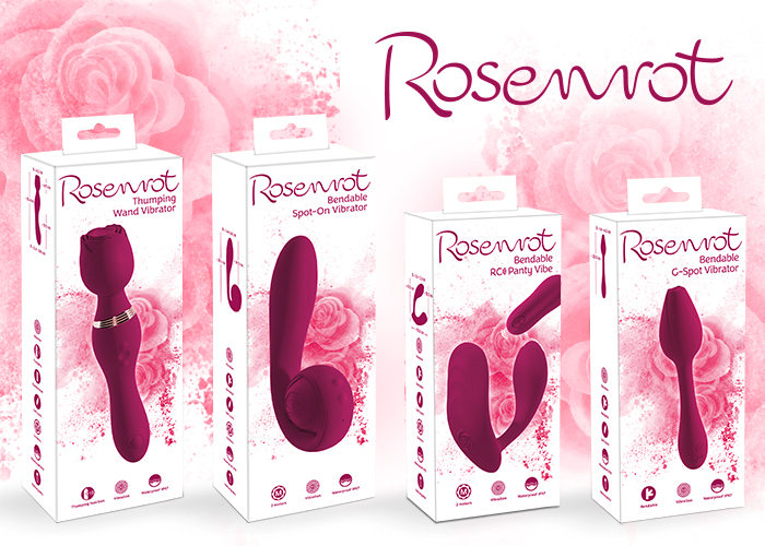 Rosenrot – romantic & playful sex toys in a rose design 
