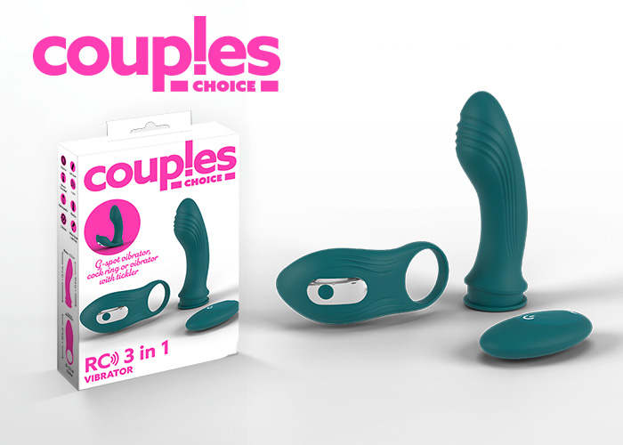 Multi-Toy von „Couples Choice“ für experimentierfreudige Paare