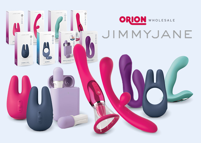 Novelties from JimmyJane now available at ORION Wholesale 