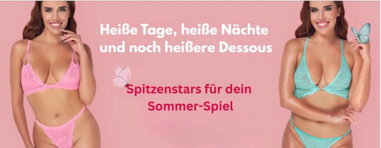 Heiße Tage, heiße Nächte – und noch heißere Dessous:  Diese Spitzenstars bringen dein Sommer-Game auf ein ganz neues Level