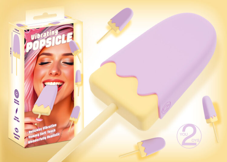 The vibro-fun with a popsicle