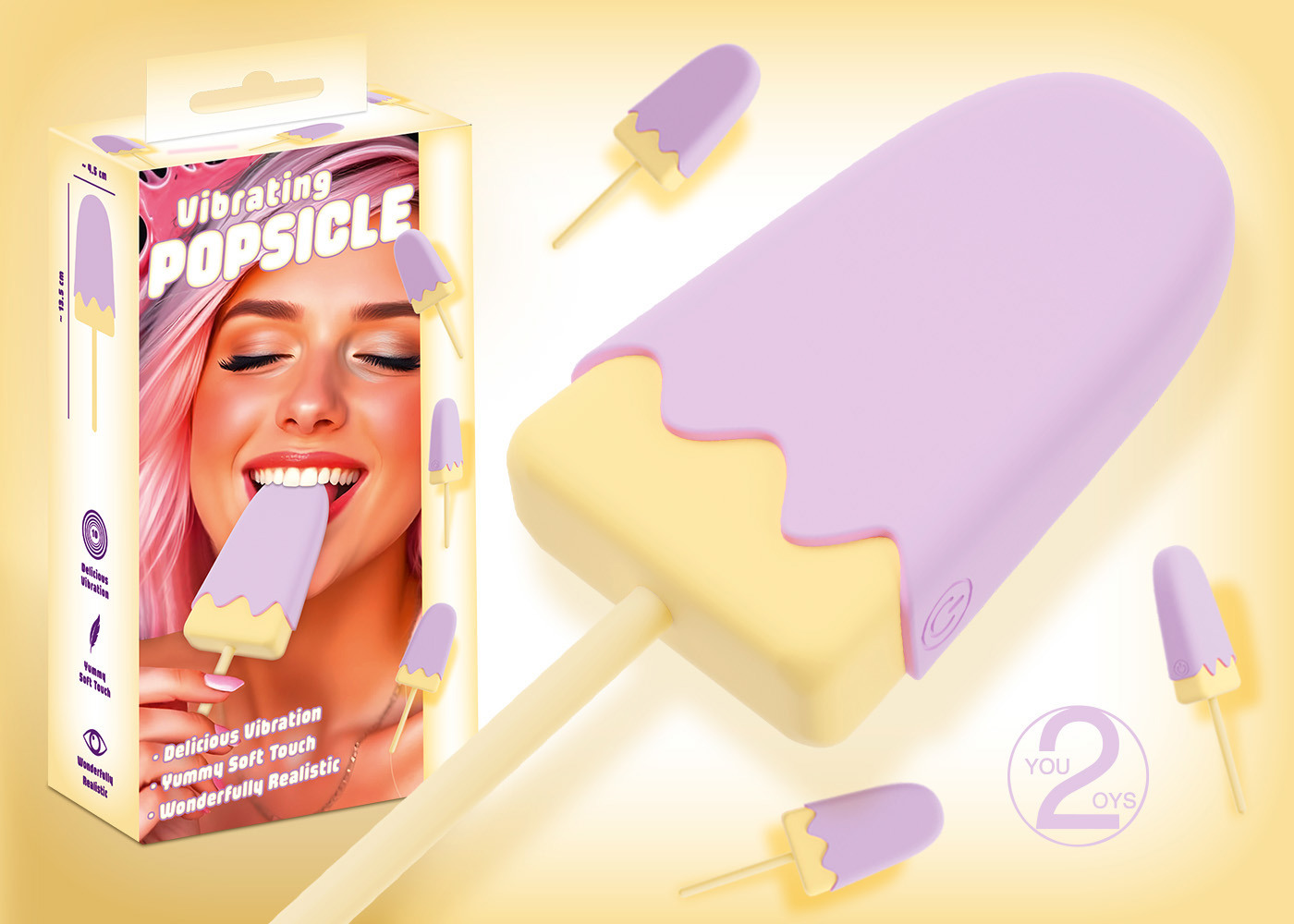 The vibro-fun with a popsicle