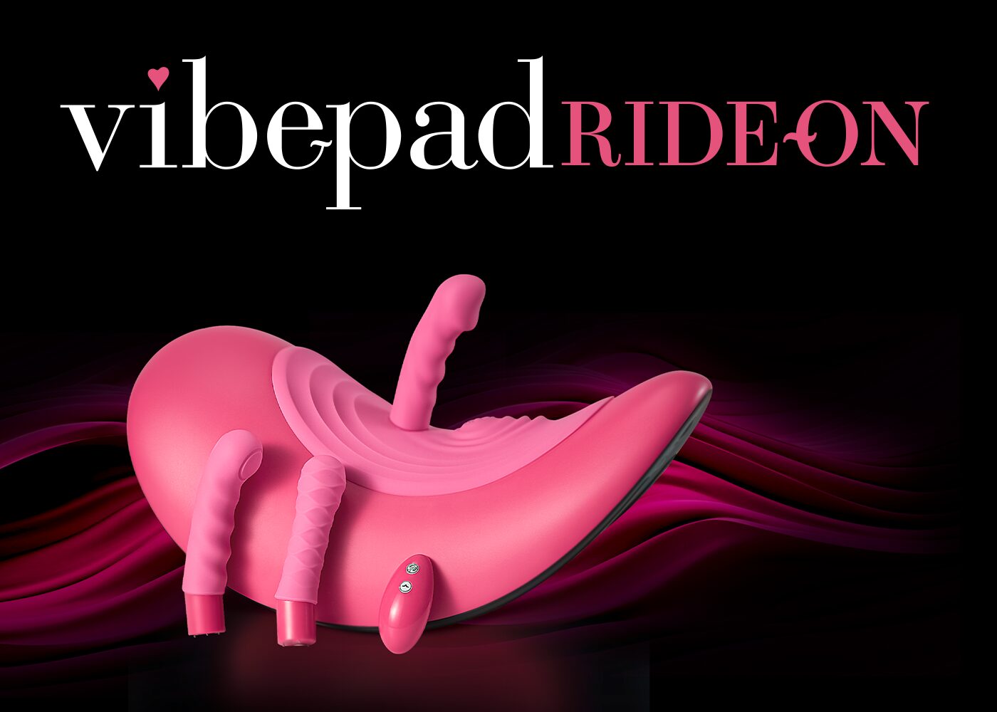 The vibepad RIDE ON for hands-free pleasure