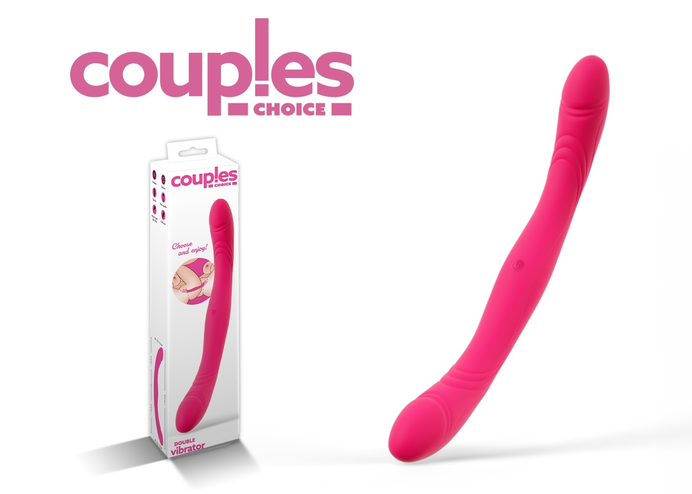 Doppeltes Spiel, gemeinsames Ziel mit dem Double Vibrator von Couples Choice