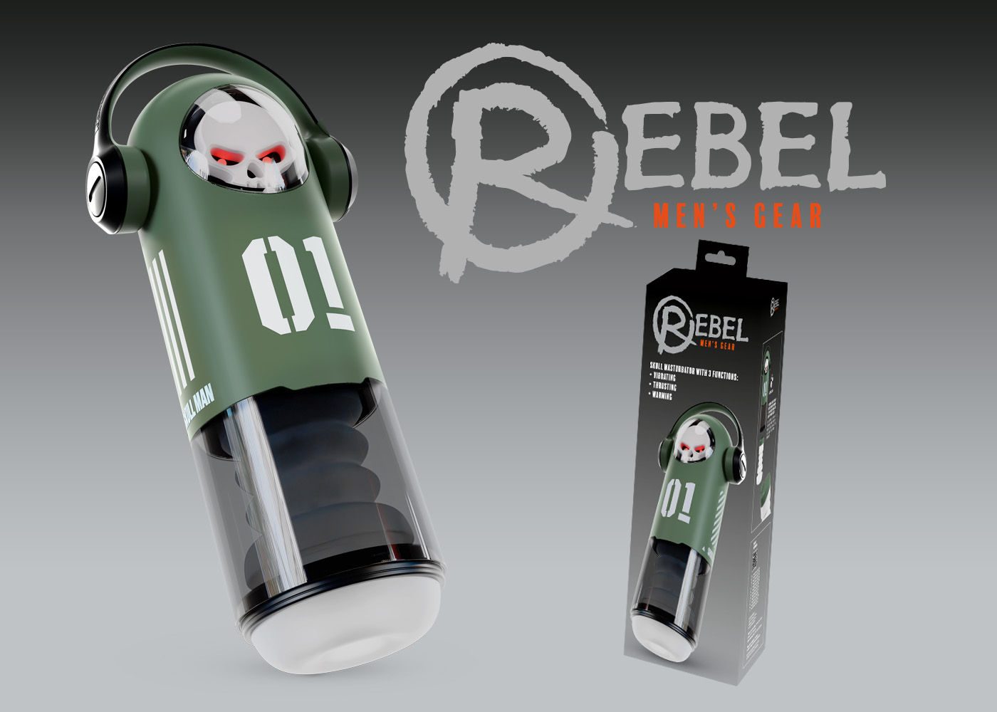 Intensive Action und cooles Design von REBEL